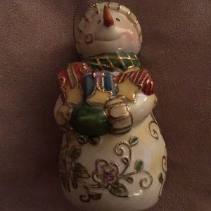 Roman Inc Snowman with Presents Ornament 2006  CHRISTMAS